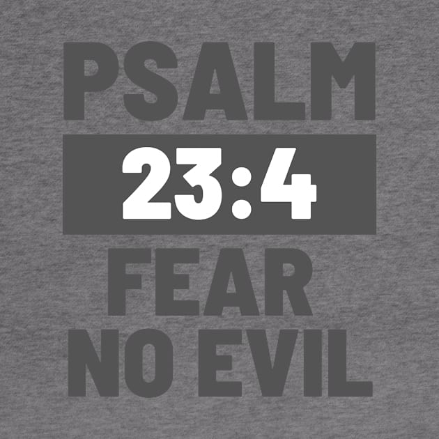 Psalm 23:4 Fear No Evil by Jedidiah Sousa